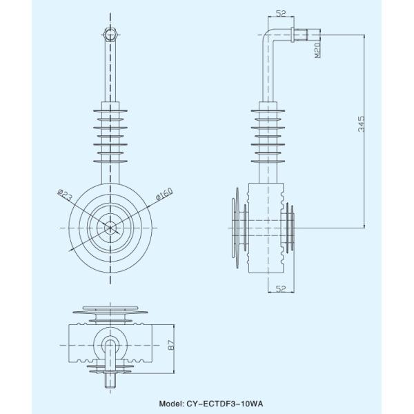 Outdoor Overhead Line Meaurement Ct Current Transformer Single Phase