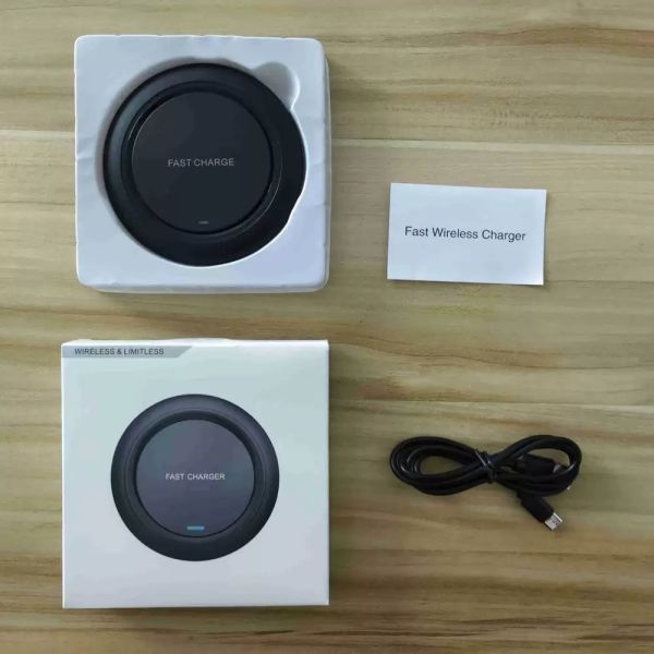 15W Mini Desk Earphone Phone Induction Charger With Type C Port PD Function