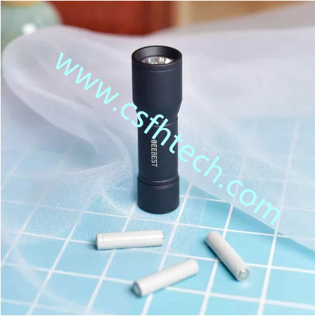 Cxfhgy Mini Portable Zoomable Flashlight Adjustable Focus Lighting Torch For Outdoor Camping Hiking 130m Lightweight AAA
