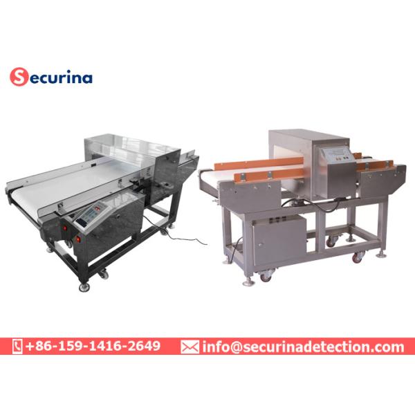 SUS304 Frame Food Grade Metal Detectors PU Belt 1500mm Length