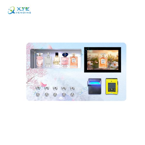 Latest Sample Wall Mounted Cologne Vending Machine XYZ Cologne and Perfume Vending Machine
