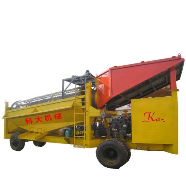 Portable Mobile Gold Wash Plant with Gravity Separation for Efficient Gold Recovery