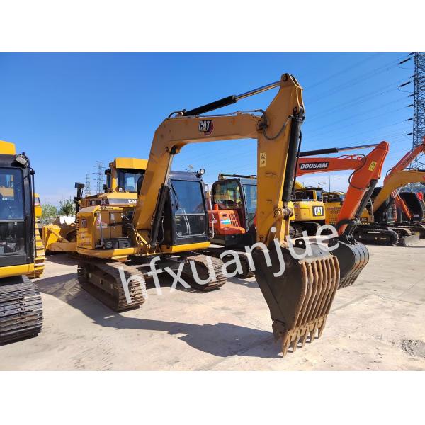 2014 307E Used CAT Excavators Mini Diggers For Building Construction