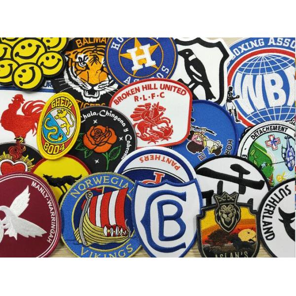 Washable Polyester Camo Embroidered Patch For Army Velcro