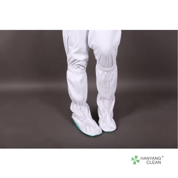 Workshop Dust-free esd anti static work boots Cleanroom safety long booties with soft anti slip sole