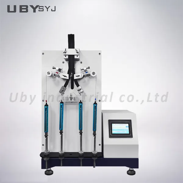 UP-4008 Professional Zipper Fatigue Tester with 75mm Reciprocating Stroke 30 cpm Frequency and 60° Opening Angle