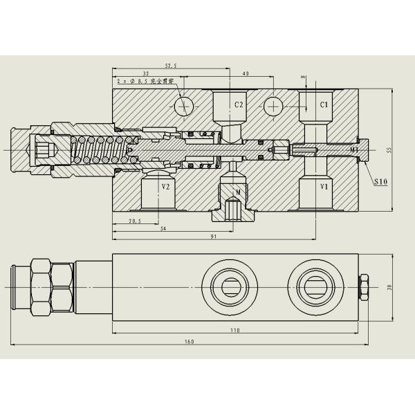 18M02119 Hydraulic Balance Valve