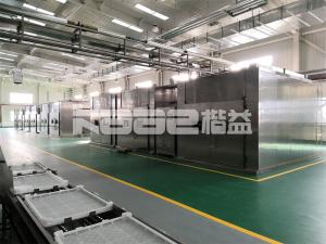 China Hot Air Conveyor Dryer Machine Konjac Jam Cassava Continuous Tunnel Dryer on sale