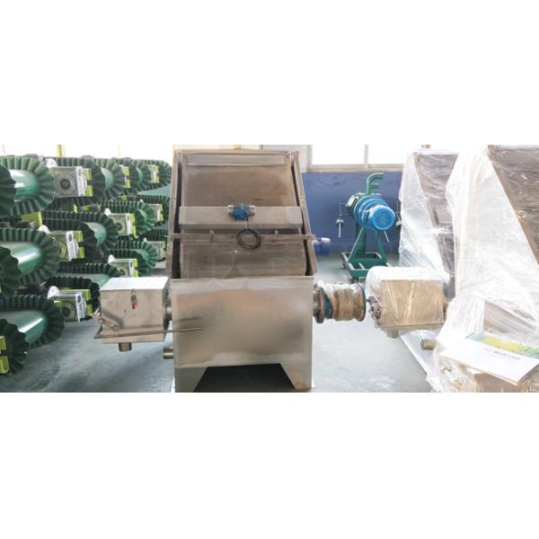 Low Consumption Wet And Dry Separator Pig Manure Inclined Screen Solid-Liquid Separator 