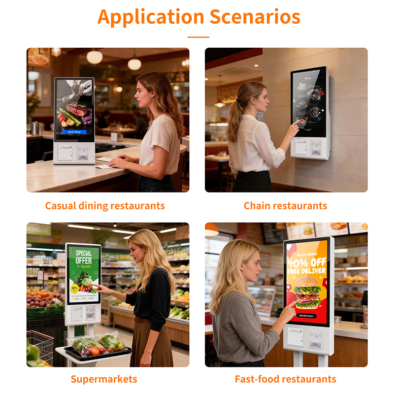 Self Ordering Kiosk With Automated Ordering Platform Enhances Convenience