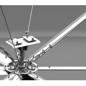 Aluminum Hvls High Volume Low Speed Ceiling Fans Residential