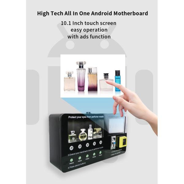 Latest Sample Wall Mounted Cologne Vending Machine XYZ Cologne and Perfume Vending Machine
