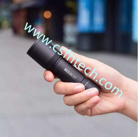 Cxfhgy Mini Portable Zoomable Flashlight Adjustable Focus Lighting Torch For Outdoor Camping Hiking 130m Lightweight AAA