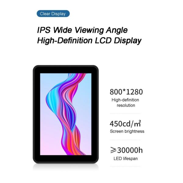 15 Inch Ront-mount Embedded Industrial Flat Panel Display with Capacitive Touch Screen Computer for Self-Service Kiosk Payment Kiosk