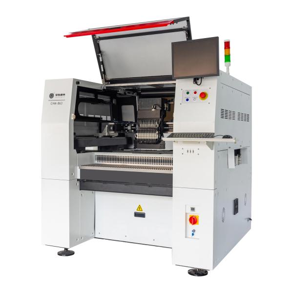 12 Mounting Heads High Speed Automatical Vertical SMT Pick And Place Machine 0.5MPa