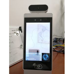 Buy cheap Free Standing 8 Inch Customized IC NFC Reading Face Identified Android OS Access from wholesalers