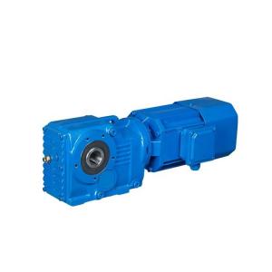 China OEM Helical Bevel Geared Motor Gearbox Gear Electric Motor Reducer on sale