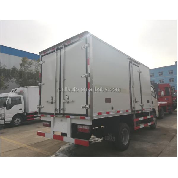 Euro 4 99km/h Refrigerator Cold Room Van Truck for Vegetable and Fruit