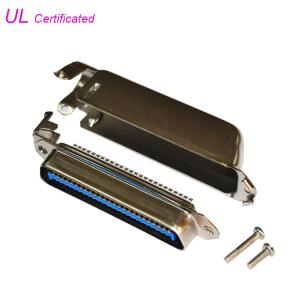Wholesale Solder Pin Connector Centronic 50 Pin Plug Side Cable Exit Connector with Reversed Matel Cover from china suppliers