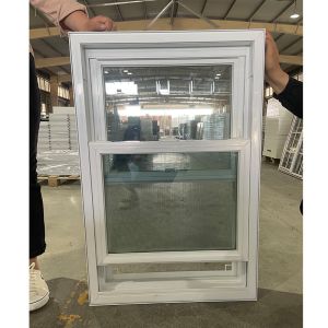 Wholesale Customized Size UPVC Single Hung Window Durable And Weather-Resistant from china suppliers