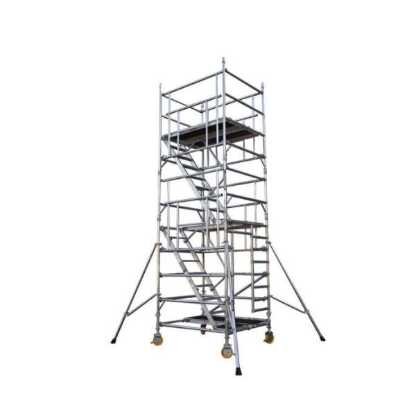 Adjustable Height Aluminum Scaffold Tower Customized Aluminium Alloy Scaffolding