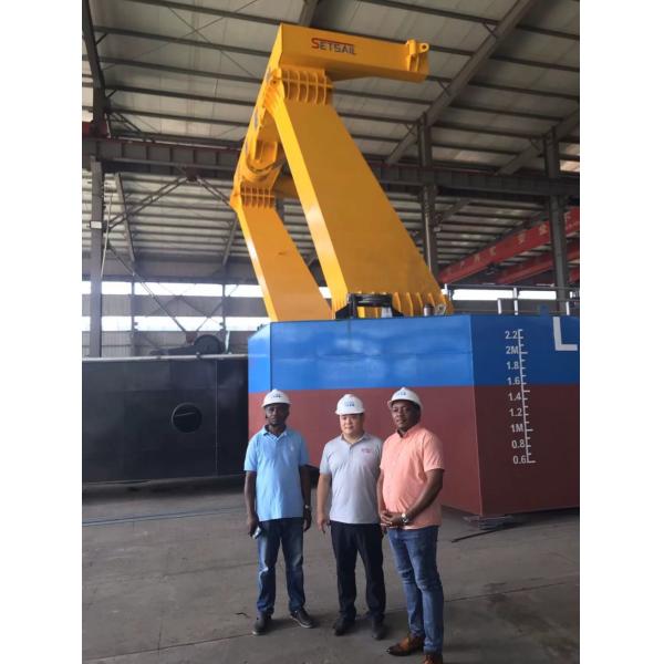 US 100000/Set Customized Diesel Enigne Hydraulic Dredger with Suction Pump and Anchor Rod