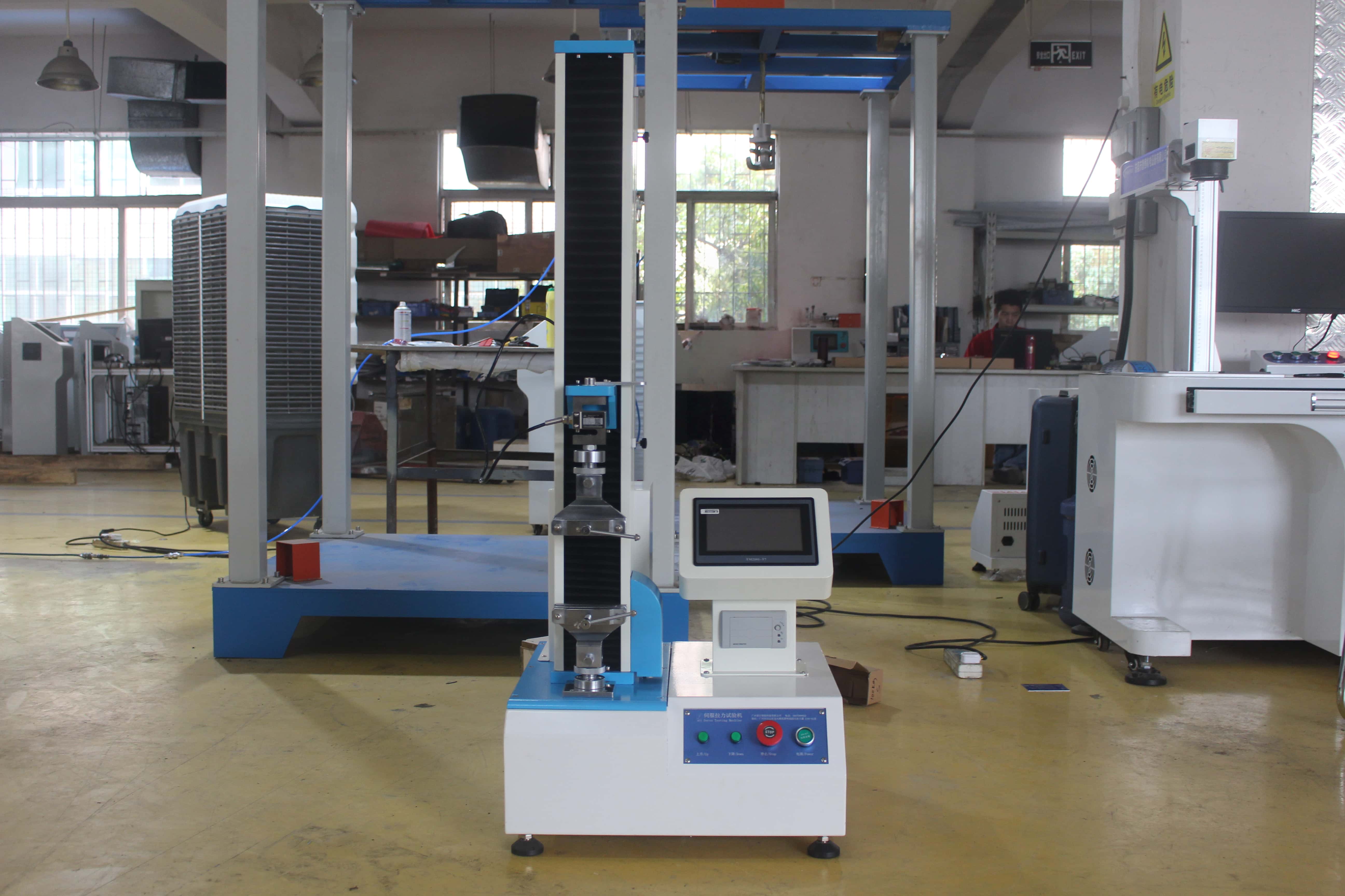 Computerized Single Column Universal Tester High Precision Tensile Strength Machine for Wire and Cable Industry