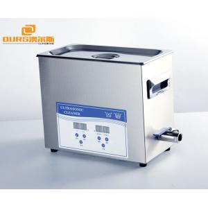 China 20 Liter Digital Heated Desktop Ultrasonic Cleaner 40khz Frequency And Adjustable Timer on sale