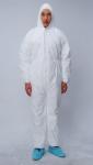 Disposable Protective Waterproof Hooded Coverall, non-woven protective coverall