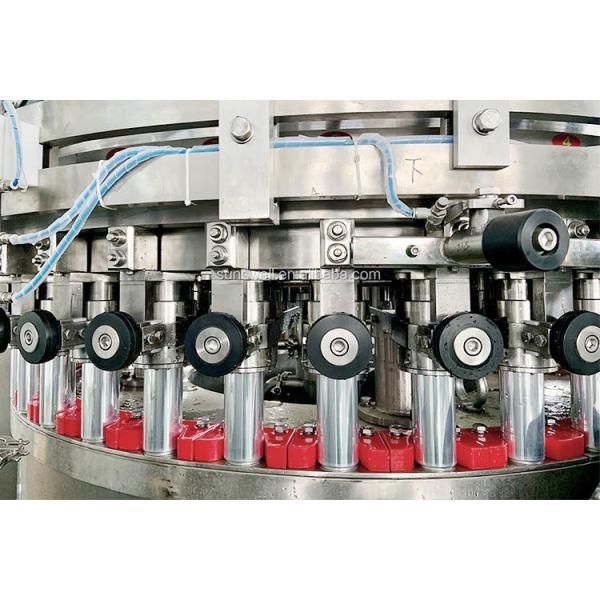 250ml Liquid Beer Sparking Wine Carbonated Filling Capping Machine SUS304