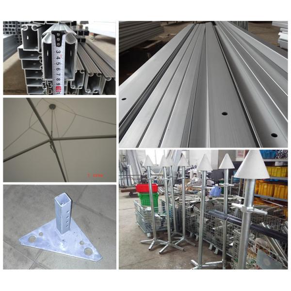 Multifunction Small 4x4 Tent Modular Structure 650 G / Sqm Sidewall Sheet