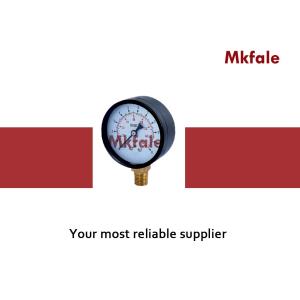 China SMTB Stainless Steel Liquid Pressure Gauge Black Steel Case G / NPT / Other Thread on sale