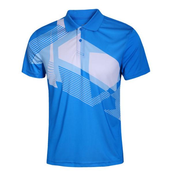 Custom Made Quick Dry Polyester Polo Shirt Personalized Design Regular Sizes