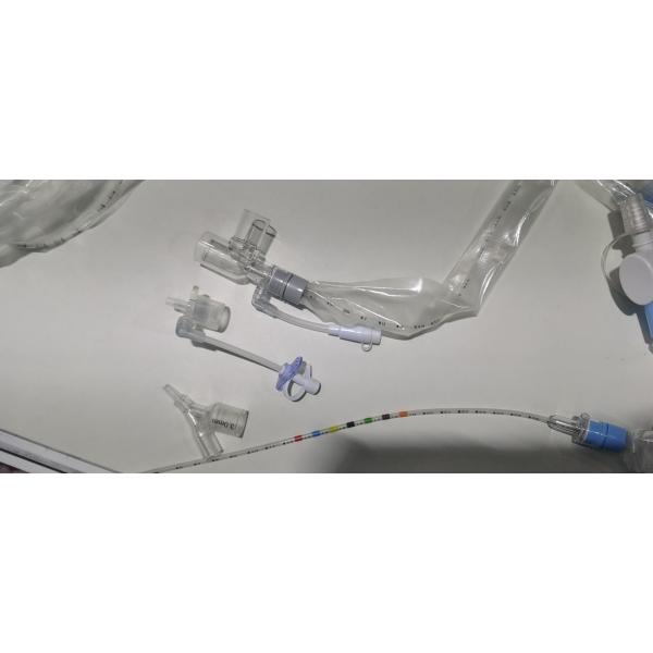 PVC Closed system Suction Catheter Child type size 8fr Color Coded Rings with MDI connector