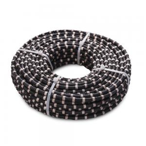 Wholesale Steel Rubber Diamond Wire Saw for Cutting of Reinforced Concrete Granite Marble Stone from china suppliers