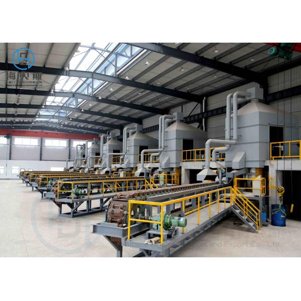 Brass Bar Continuous Casting Line Water Cooling Copper Rod Machine For gate valve forging
