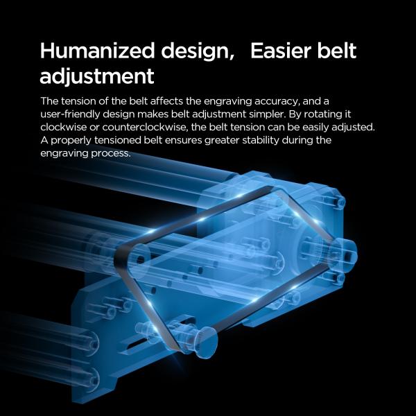 M3 Laser Rotary Roller Supports Engraving Cylindrical Objects Glass Bottles Stemmed Glasses Thermos Cups