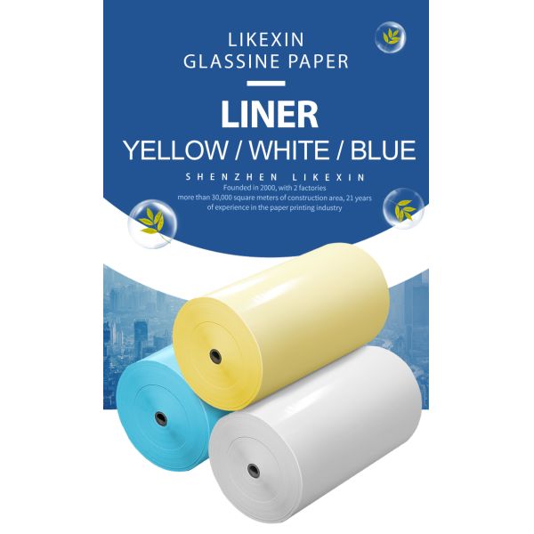 Custom Glassine Paper Release Paper Waterproof for Stickers