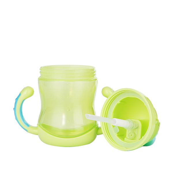 Unique products space duckbill shape cute baby plastic drinking water cup