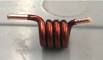 MCB coils winding machine with coils height control function and servo motor enamel peeling device