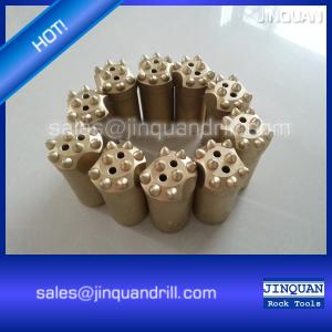 34mm 8 buttons 12 degree rock drilling tapered button bits