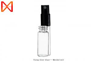 Wholesale 3 Oz  Glass Spray Bottles Pressure Flint Plastic Nozzel Aluminum Head With Cover from china suppliers
