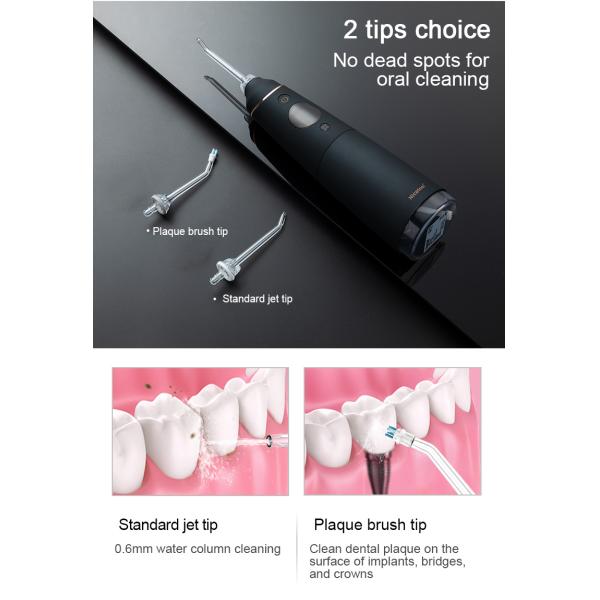 360 Rotation Tip Nicefeel Oral Irrigator With Child Lock Design