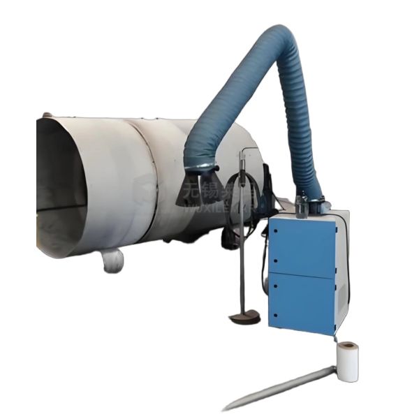 Low-Noise Welding Smoke Collector for Quiet Workshop Environment