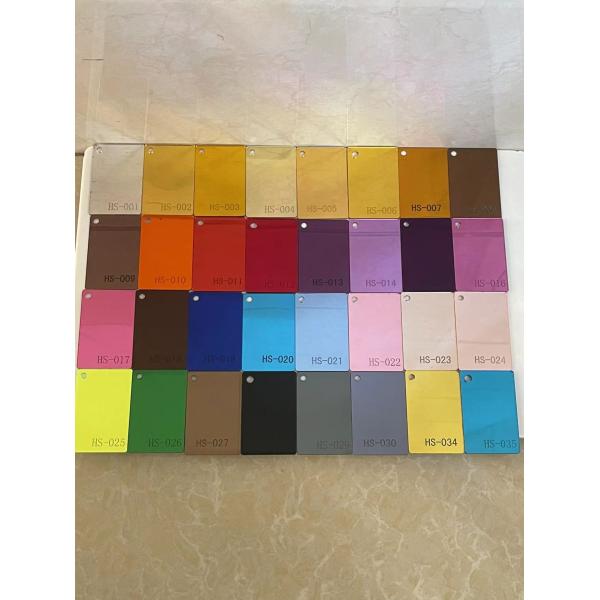 Irrdescent Rose Gold Acrylic Sheet Panels Hexagon Round 4x100 30x30