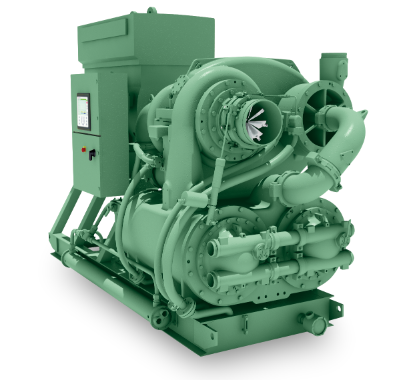 Lubricated Air Centrifugal Compressor , 380V Centrifugal Air Conditioning Compressor