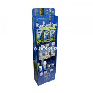 China POS Corrugated Pegboard Display in Store for Razors on sale