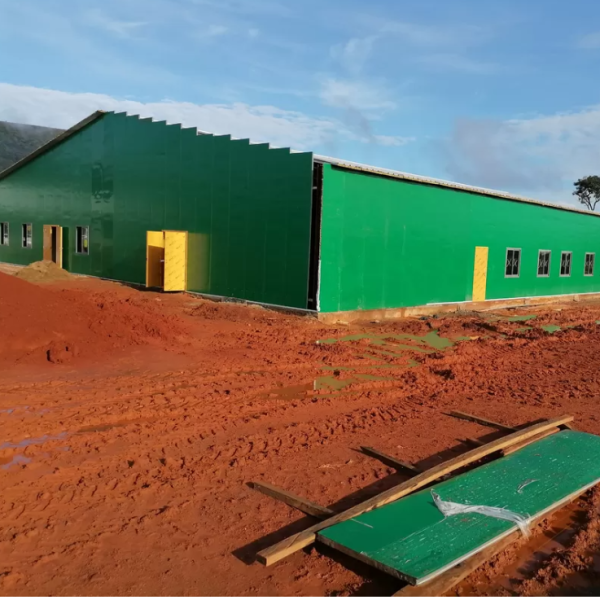 Waterproof Prefab Warehouse Building Prefabricated Metal Structures ODM