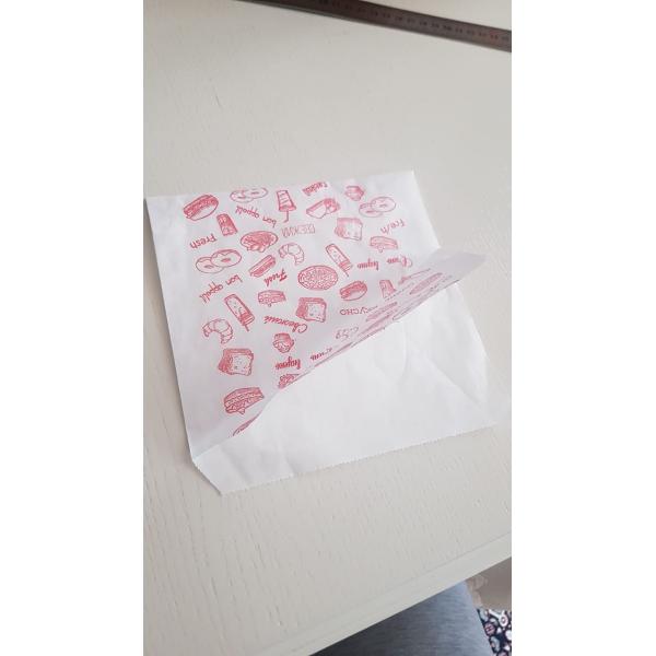 Fully automatic food paper bag making machine for sandwich, paper bag sealing machine
