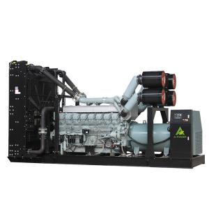 SME 650kva 3 Cylinde Mitsubishi Diesel Generator 520kw S6R2-PTA-C